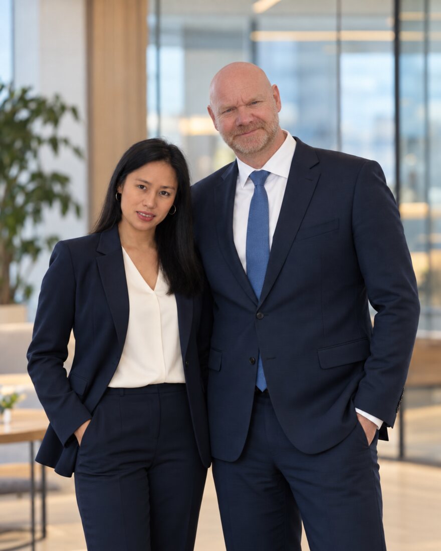 Pampanga HomeWatch founders Isin Ilao and Joachim Spirk